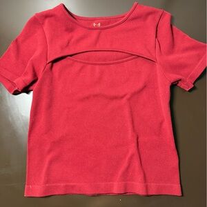 Angelcut Short Sleeve Top